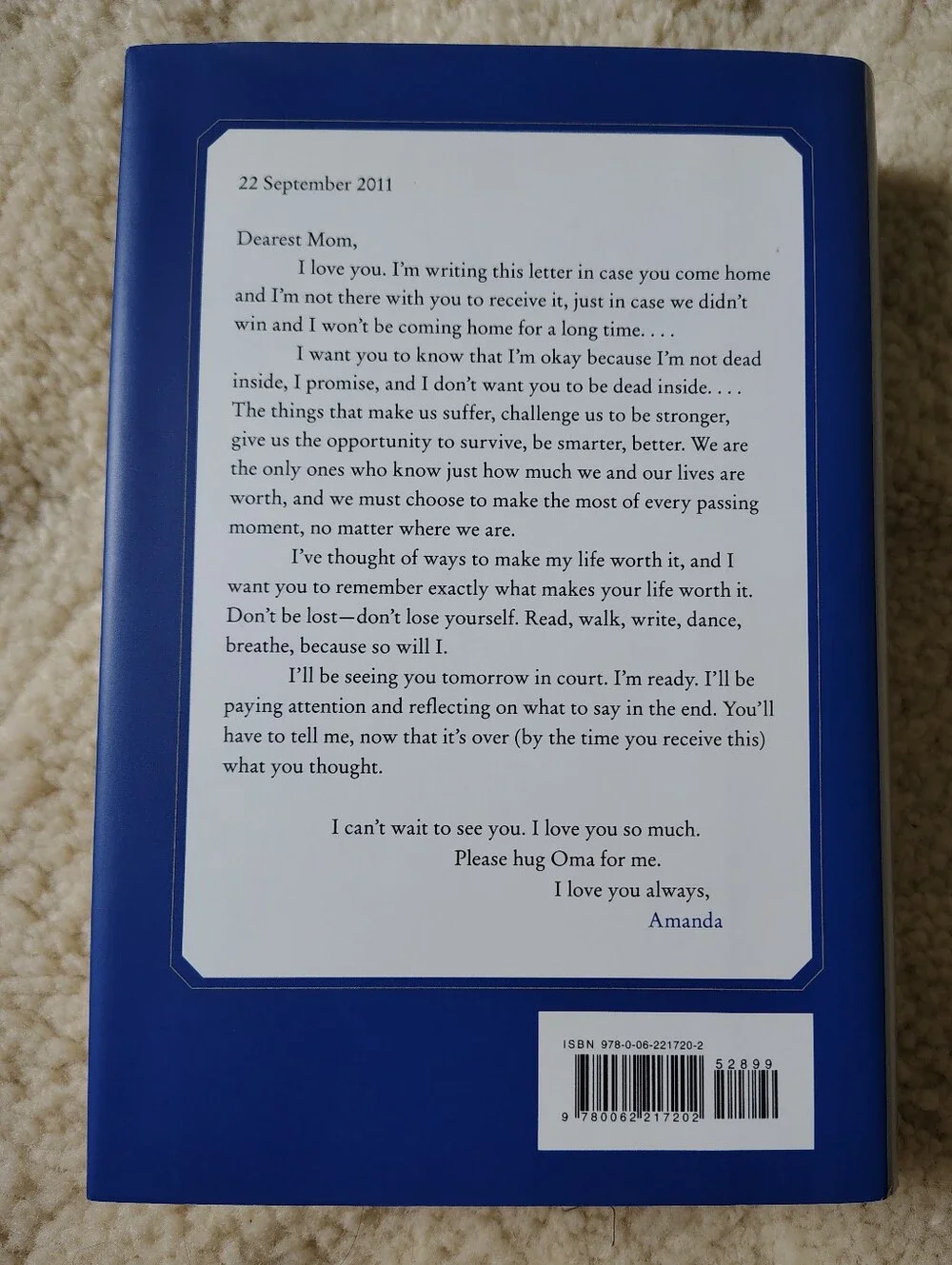 *Like New* Amanda Knox Memoir: Waiting to Be Heard